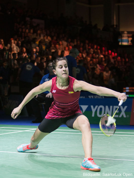 Olympiasiegerin Carolina Marin 