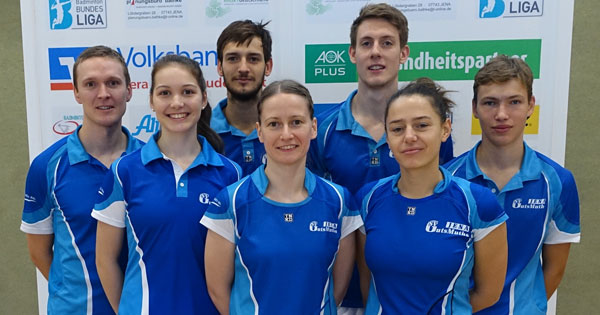 v.l.n.r.: Stefan Adam, Maria Kuse, Moritz Predel, Nicole Bartsch, Julian Voigt, Jana Voigtmann und Lennart Notni